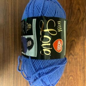 Red Heart With Love Yarn - Blue